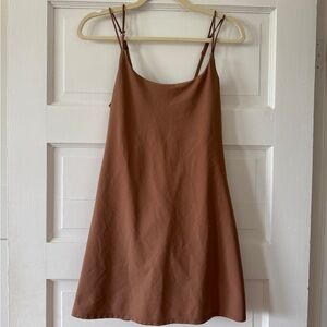 Abercrombie Traveler Dress in Light Brown